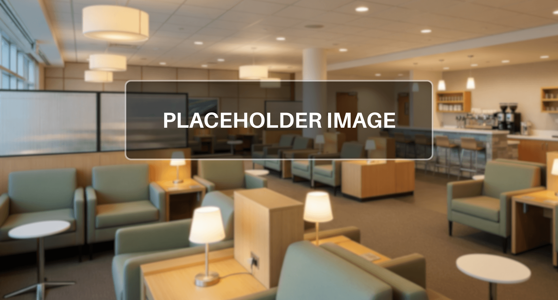 Minute Suites at DTW — Terminal McNamara Terminal lounge interior