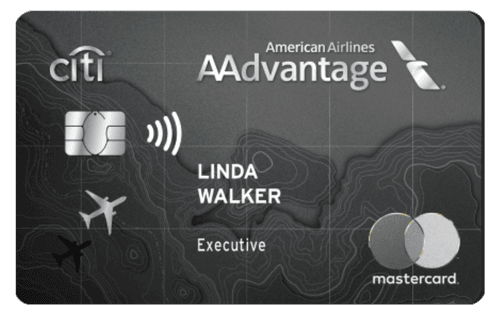 Citi® / AAdvantage® Executive World Elite Mastercard® card art