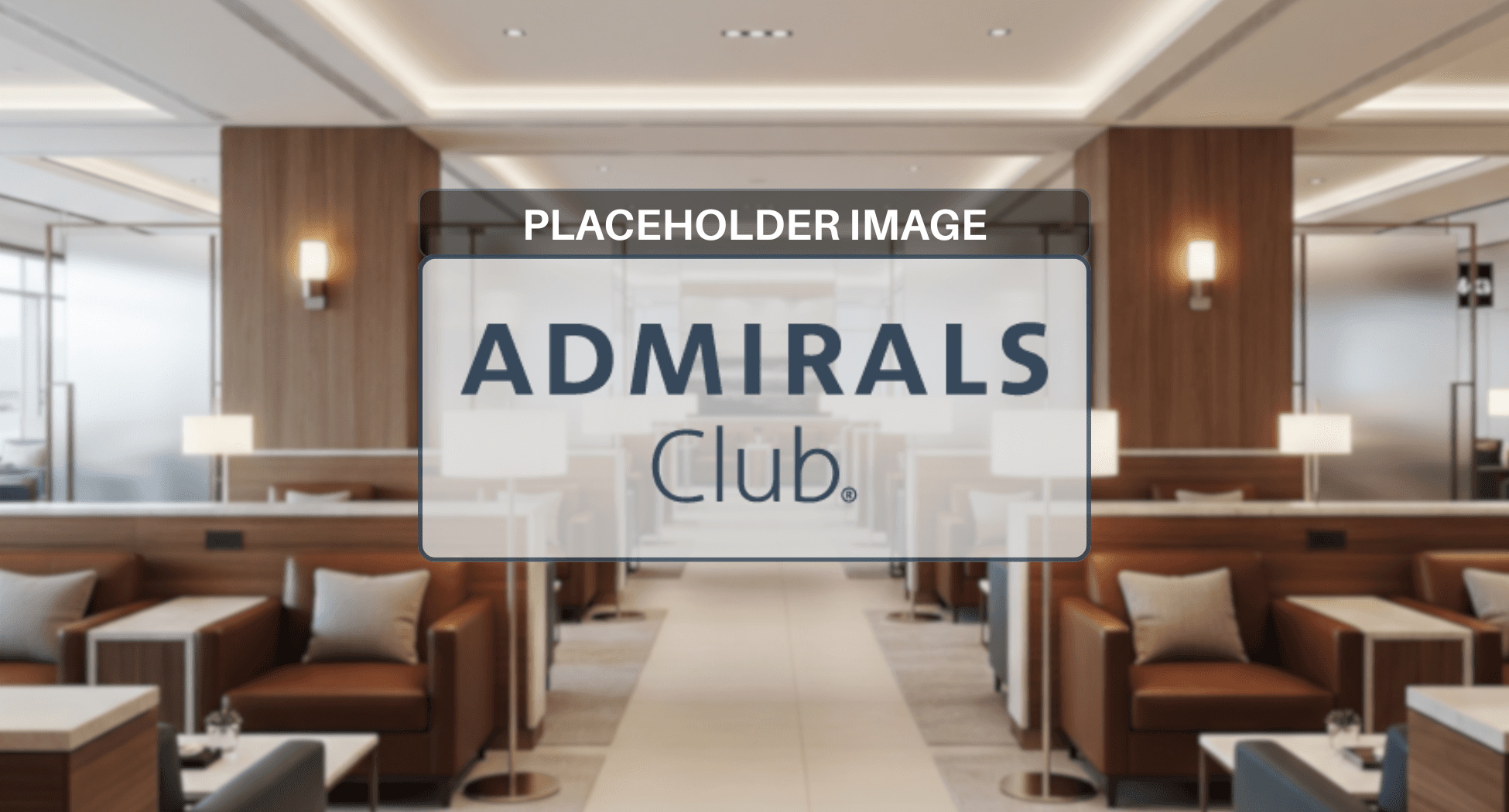 Admirals Club at ATL — Terminal Terminal T lounge interior