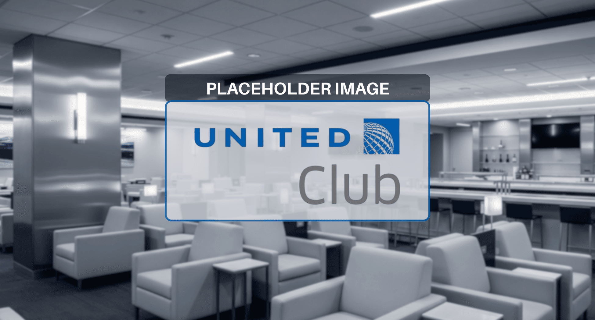 United Club at IAH — Terminal Terminal B lounge interior
