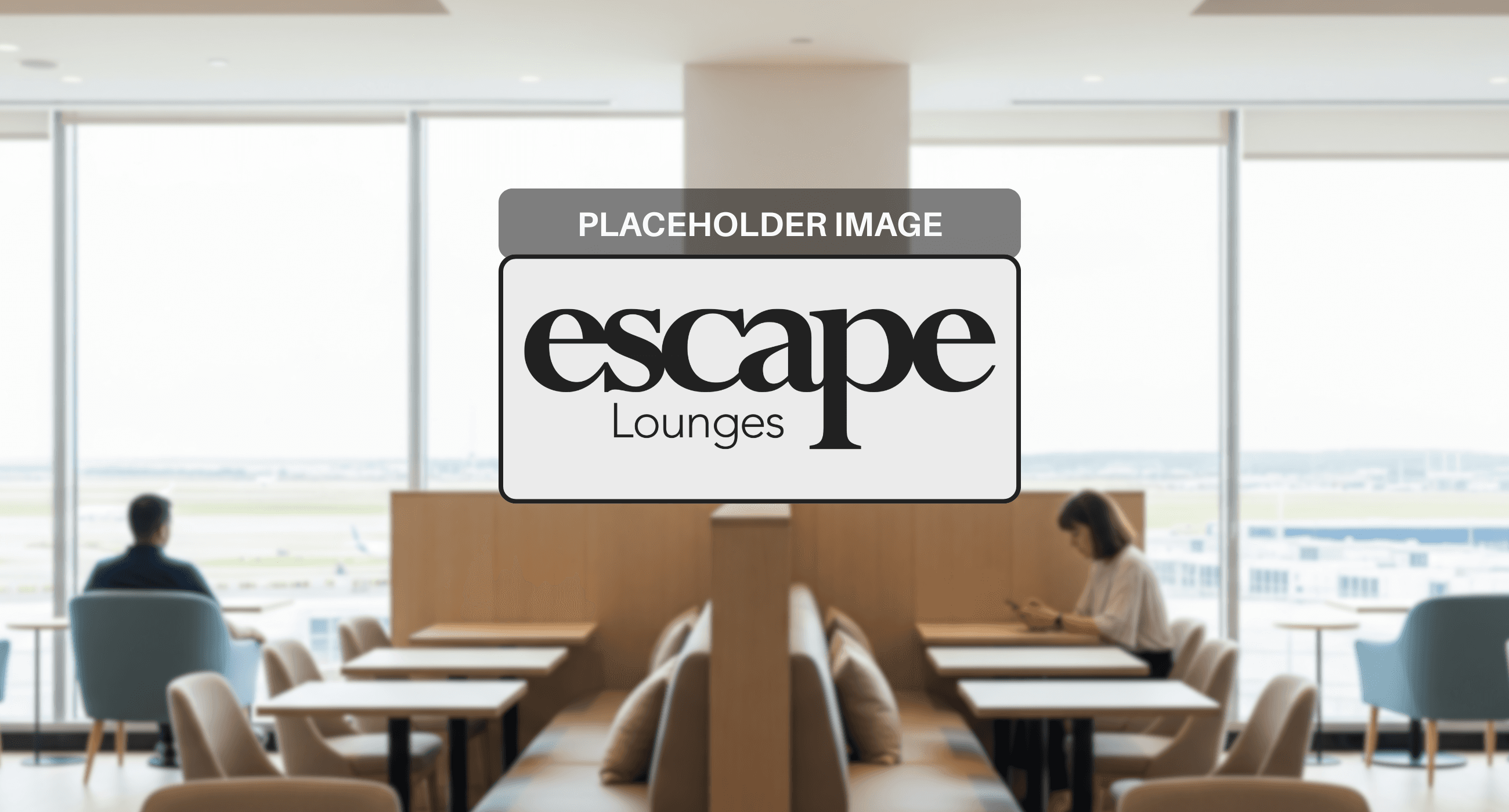 Escape Lounge at EMA — Terminal Main Terminal lounge interior